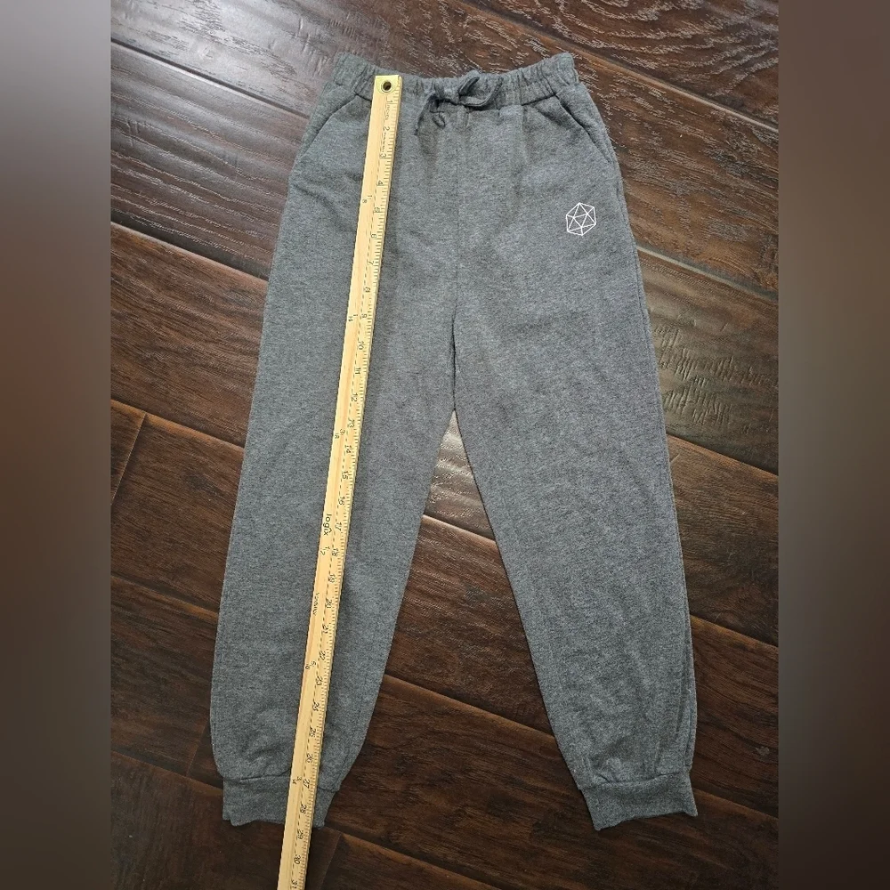 Shein Girls Grey Sweatpant Joggers Casual with Pockets Size 8Y
